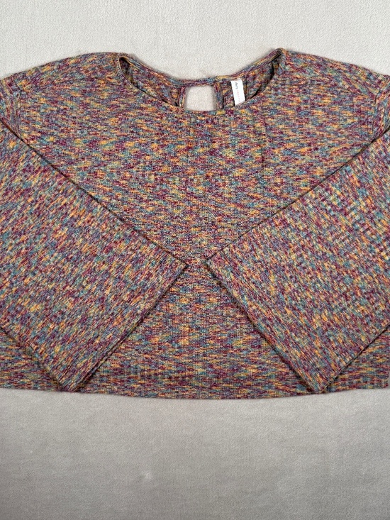 Daily Practice Anthropologie Sweater Womens Large Space Dyed Flouncy Pullover - Picture 3 of 16